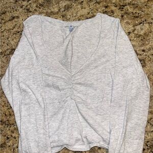 Brandy Melville light grey top